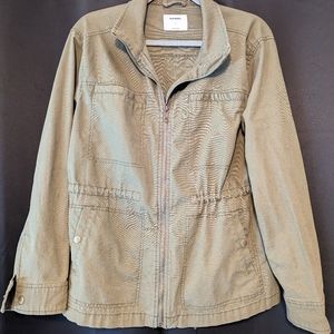 Large Old Navy Green Jacket